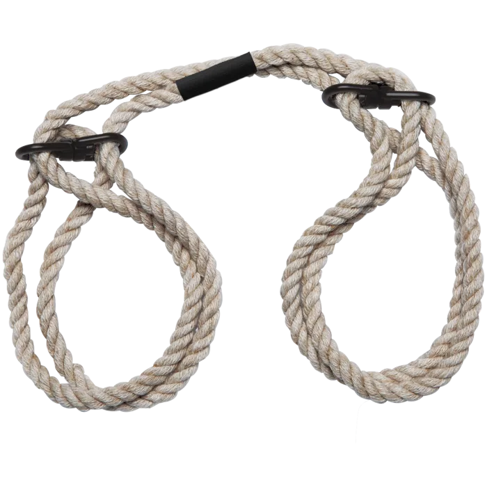Merci - Restrain - 6mm Hemp Wrist or Ankle Cuffs