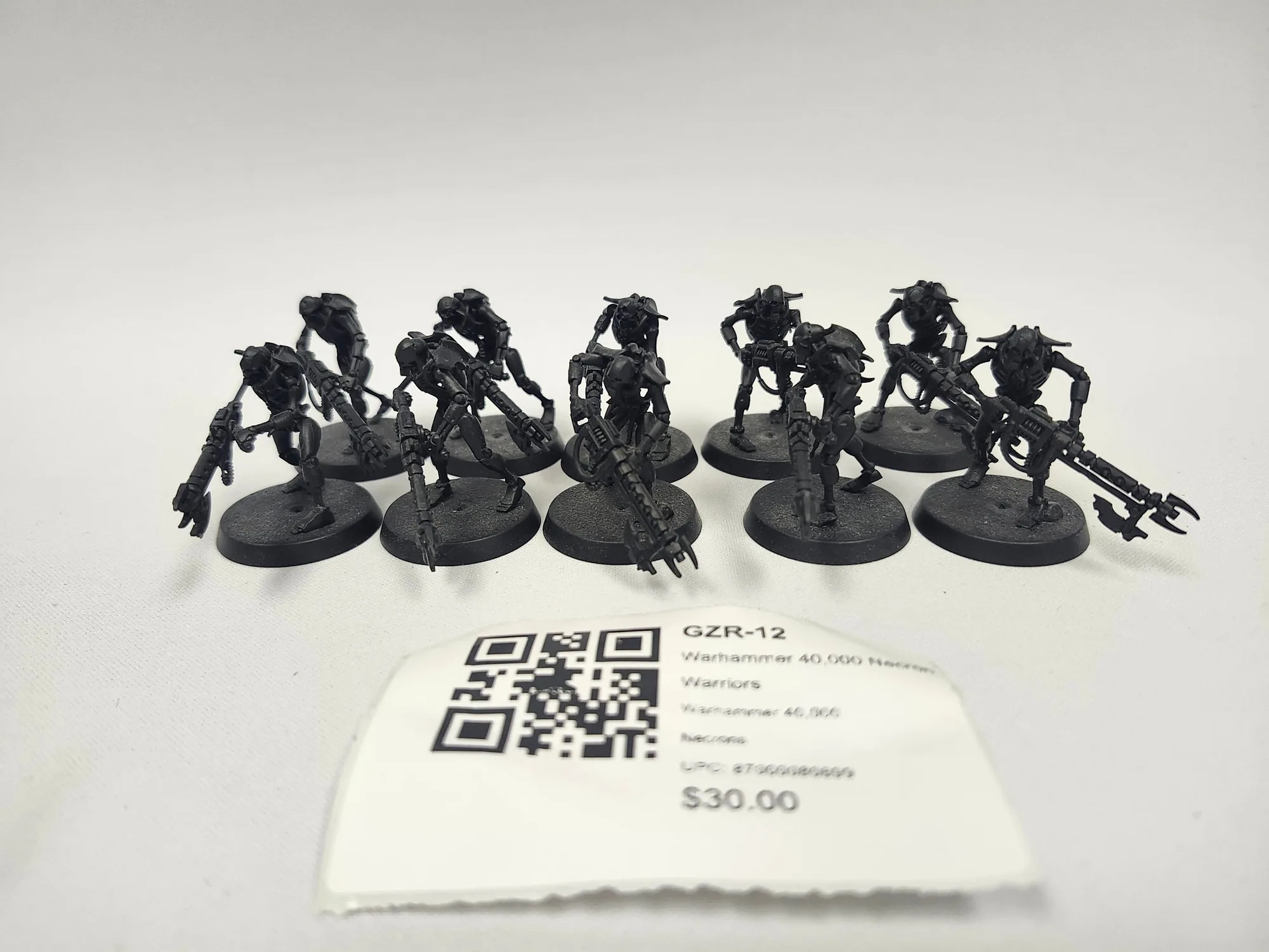 Warhammer 40,000 Necron Warriors GZR-12