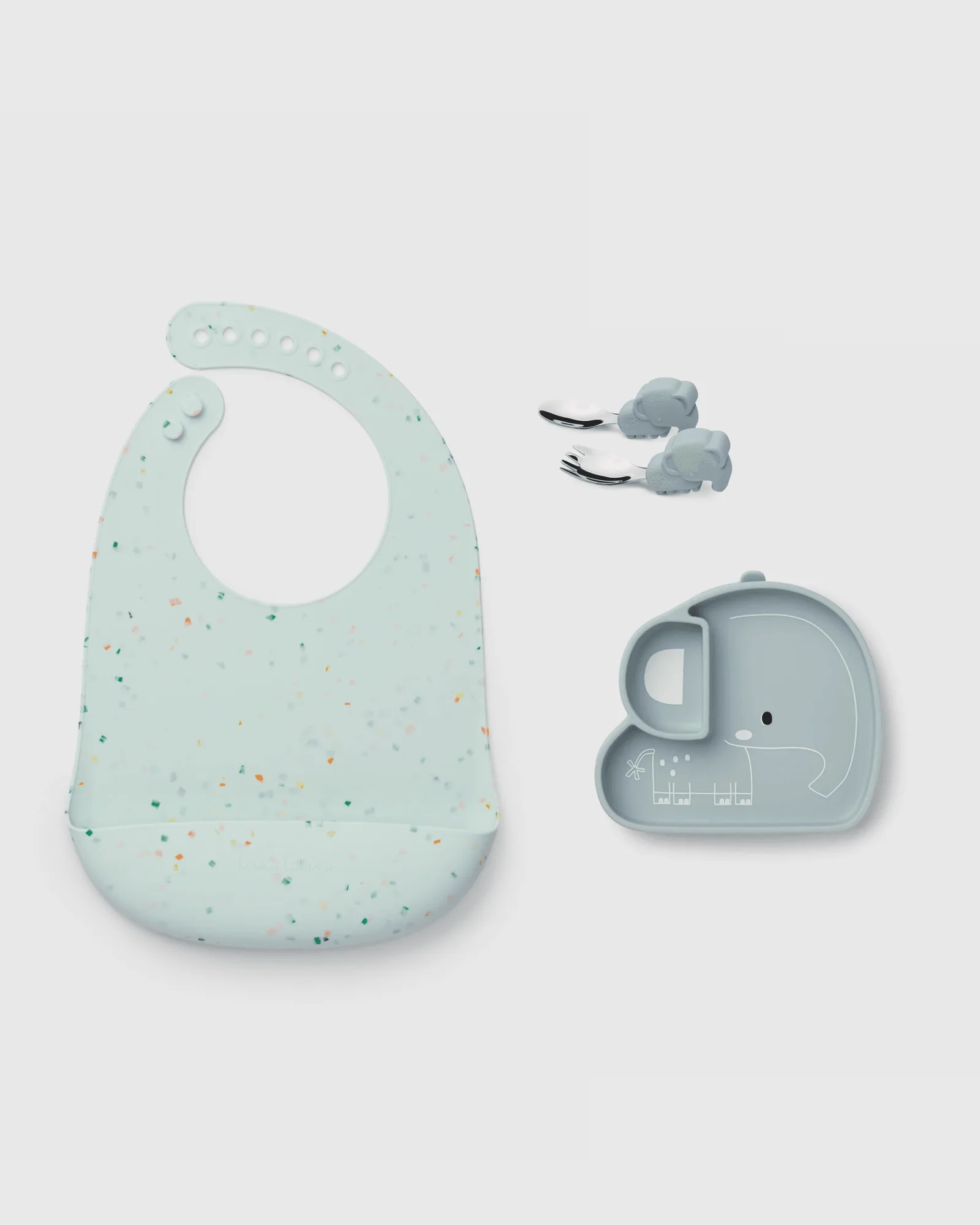 Baby Learning & Feeding Bundle - Elephant