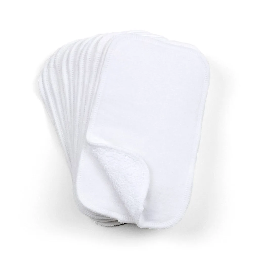 Cloth-eez tweezijdige doekjes vs. normale washandjes
