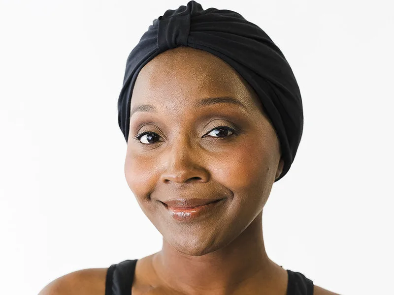 Turbante Deva, Negro