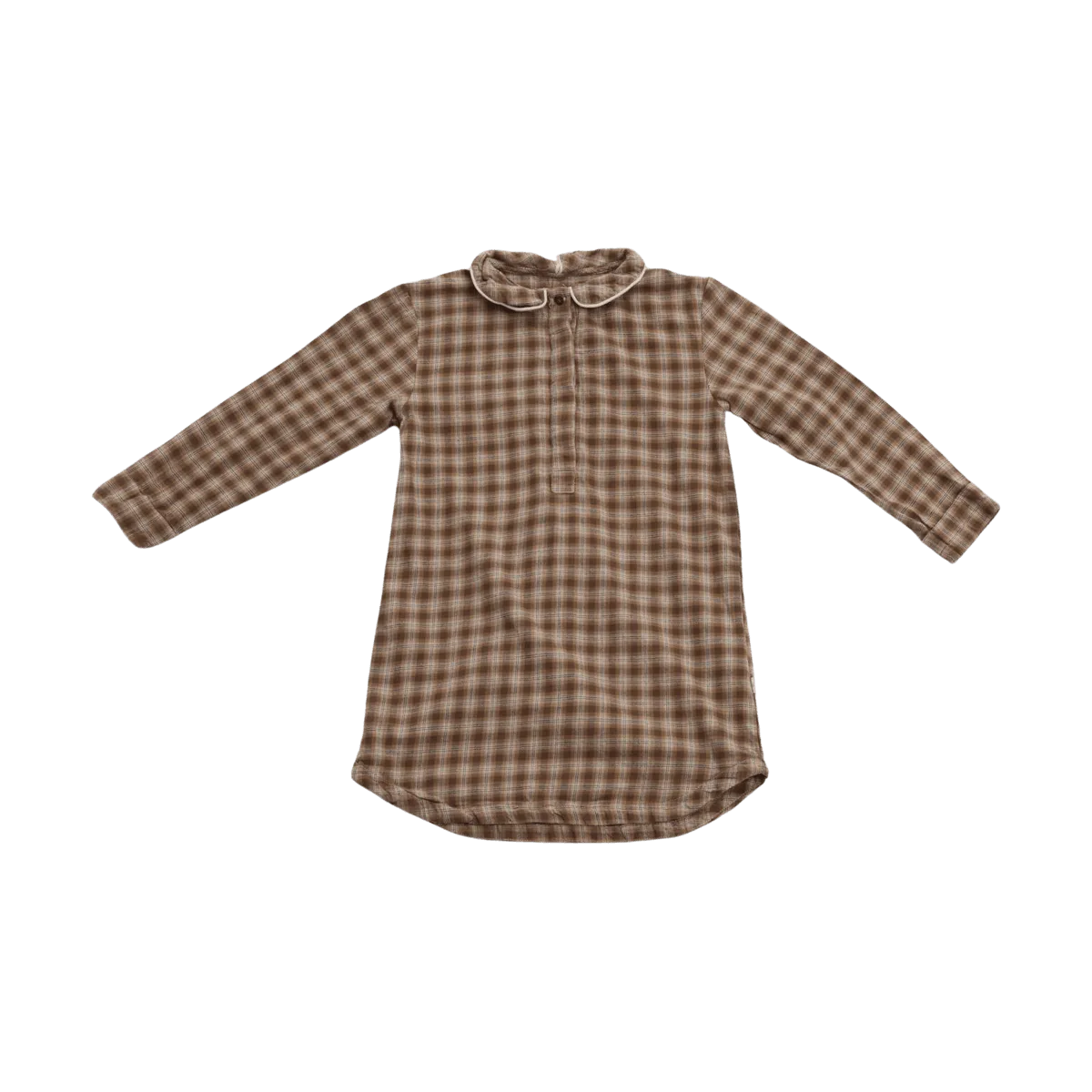 Secondhand Natkjole Vilje - hazel check / 116/6y