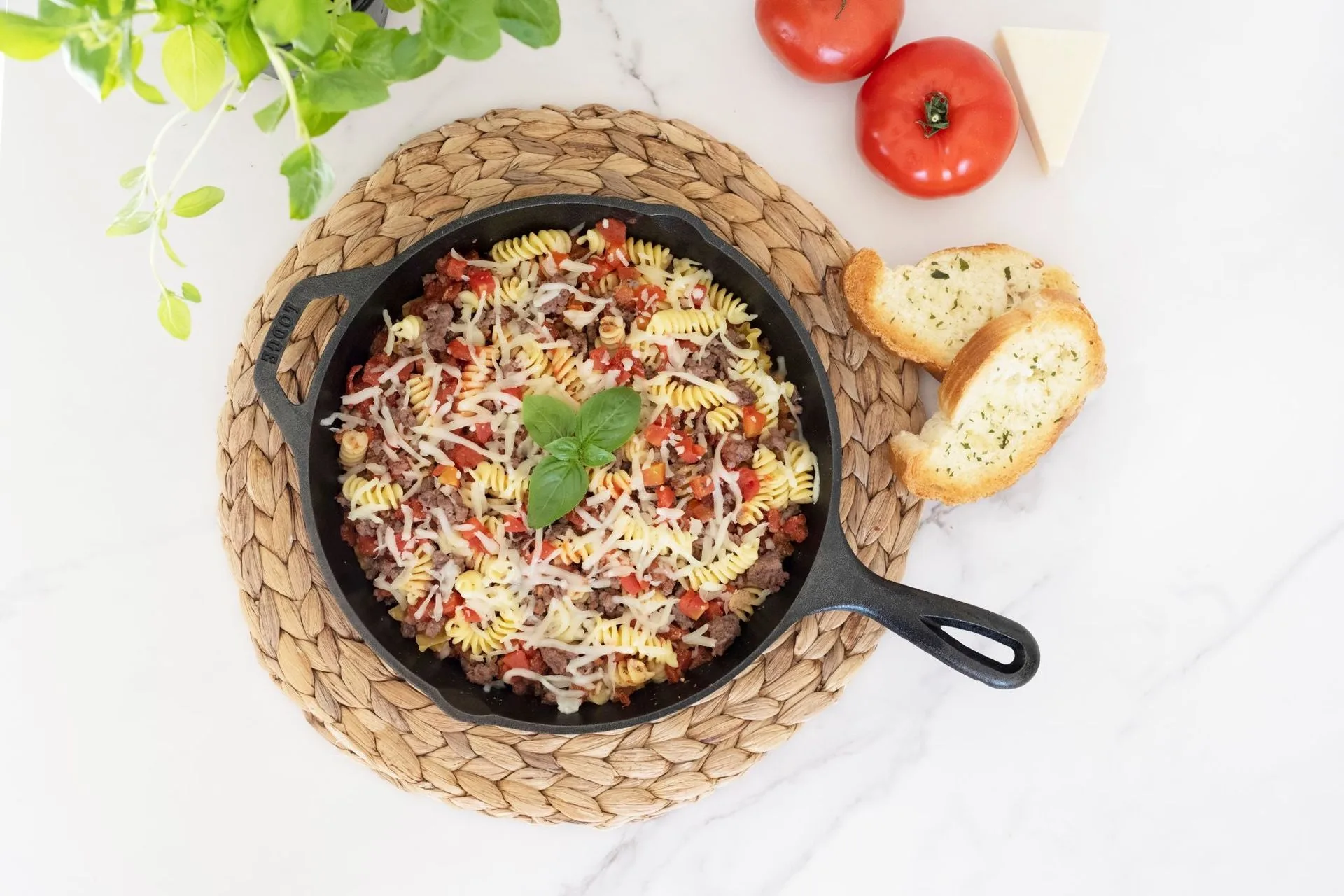 Bezlepkové jídlo z pánve Lasagne