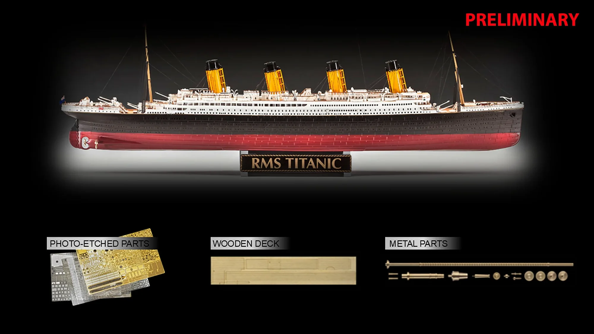 R.M.S. Titanic Model Set: Assembly and Display Guide