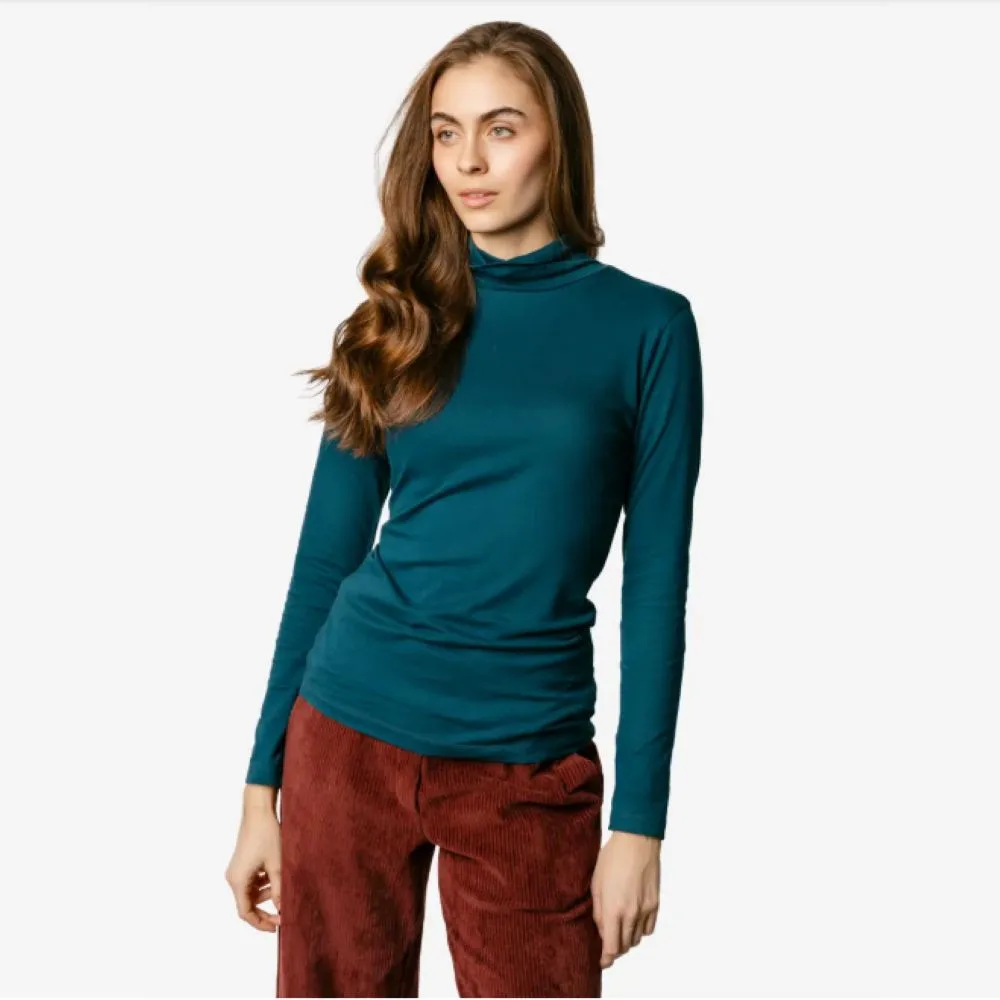 Roll Neck Top - 100% Organic Cotton