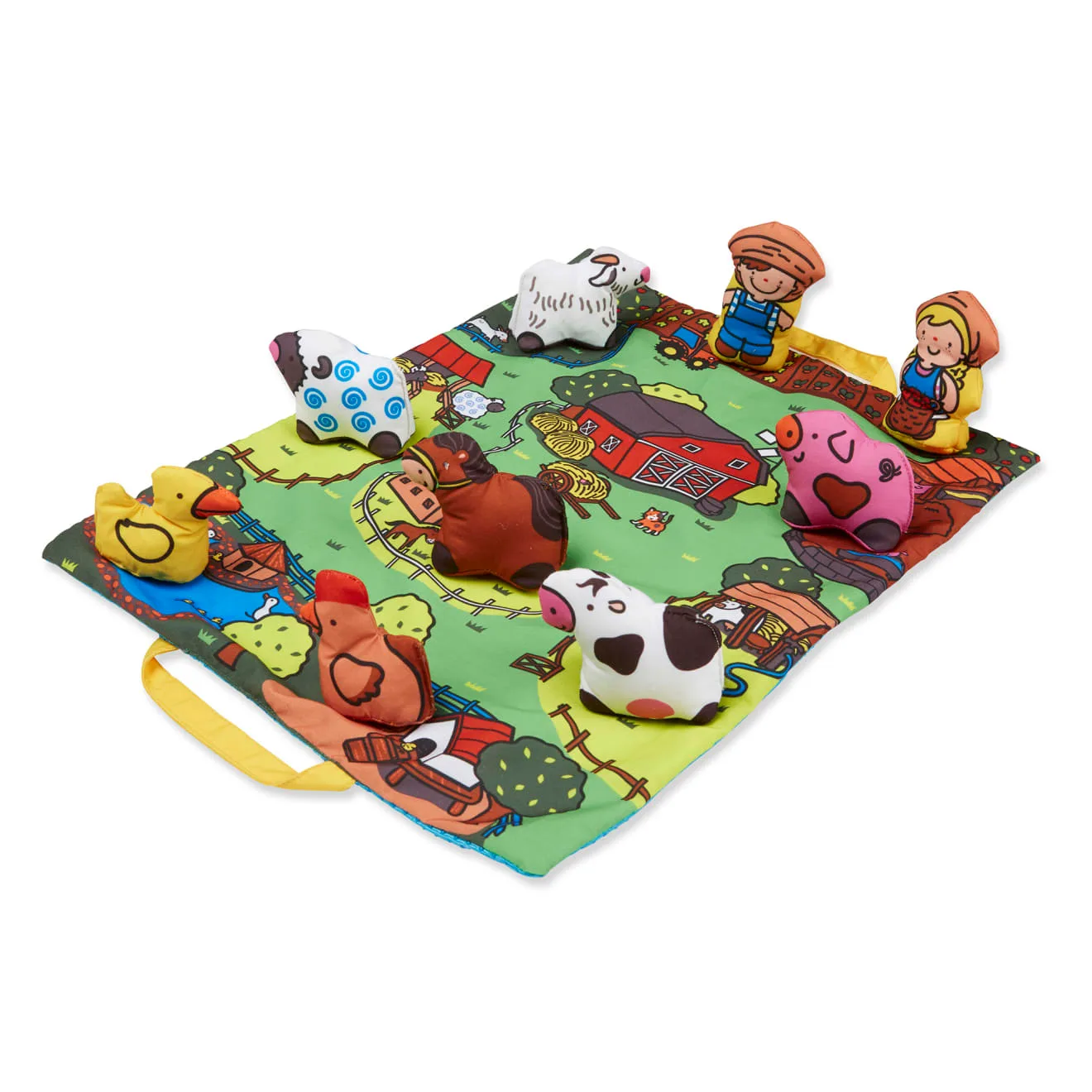 Alfombra de juego de granja K's Kids para llevar