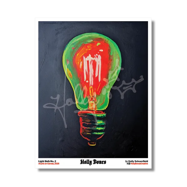 "Light Bulb No. 2" Print