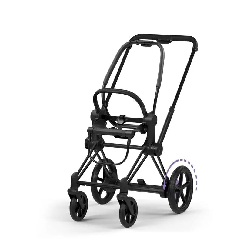 Cybex ePRIAM Frame incl. Zitgedeelte - Style Collection, Matt Black