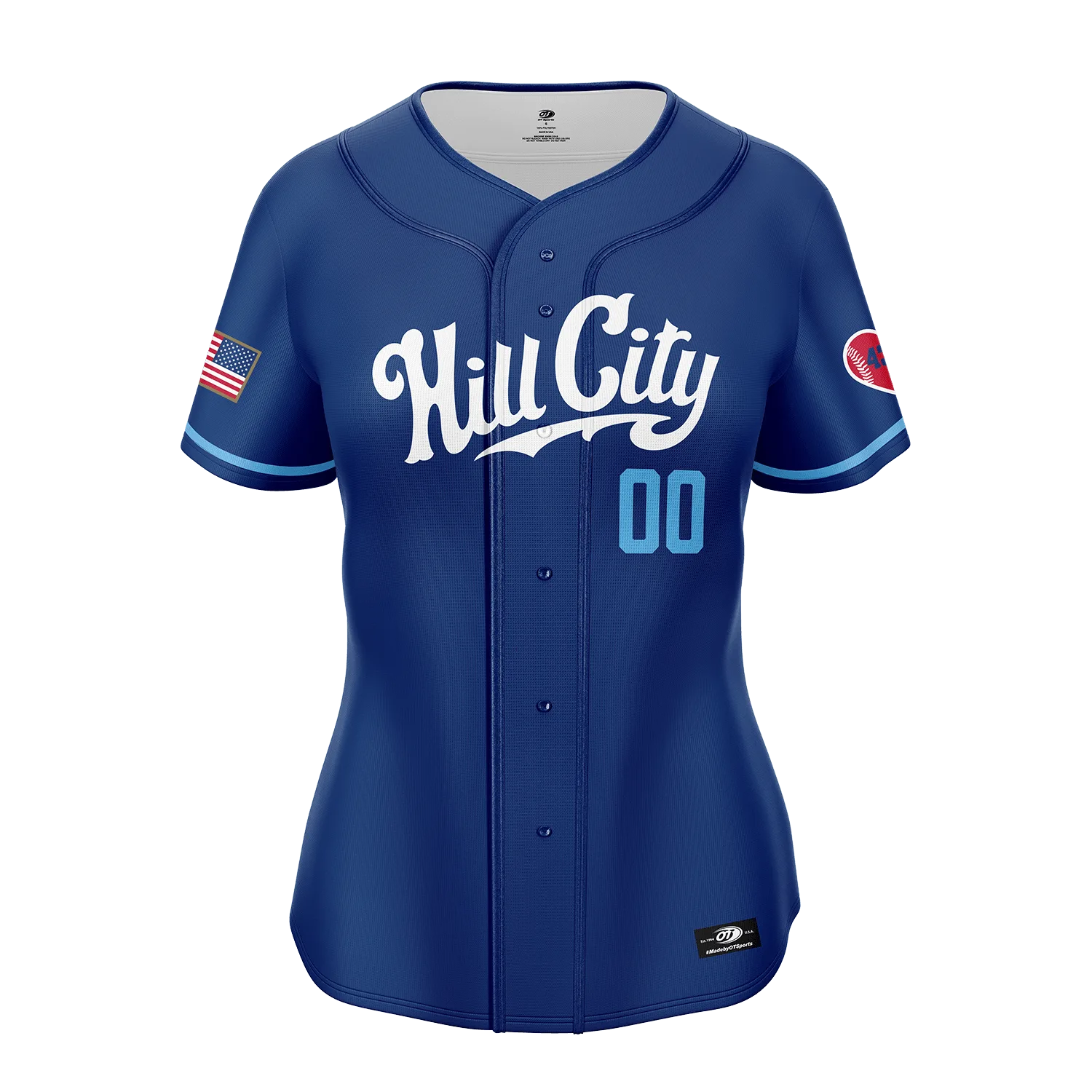 Hill City Howlers Damen Alternate 2 Besticktes Trikot