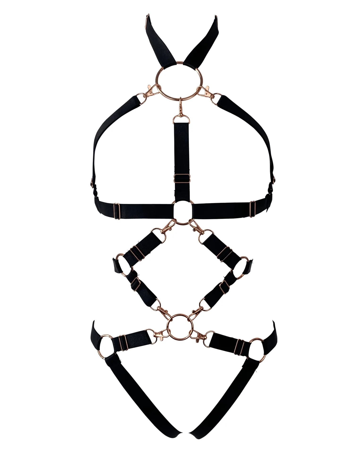 Conjunto de peto y arnés Devoted Tri