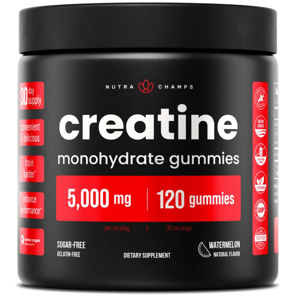 Kreatinmonohydrat-gummier