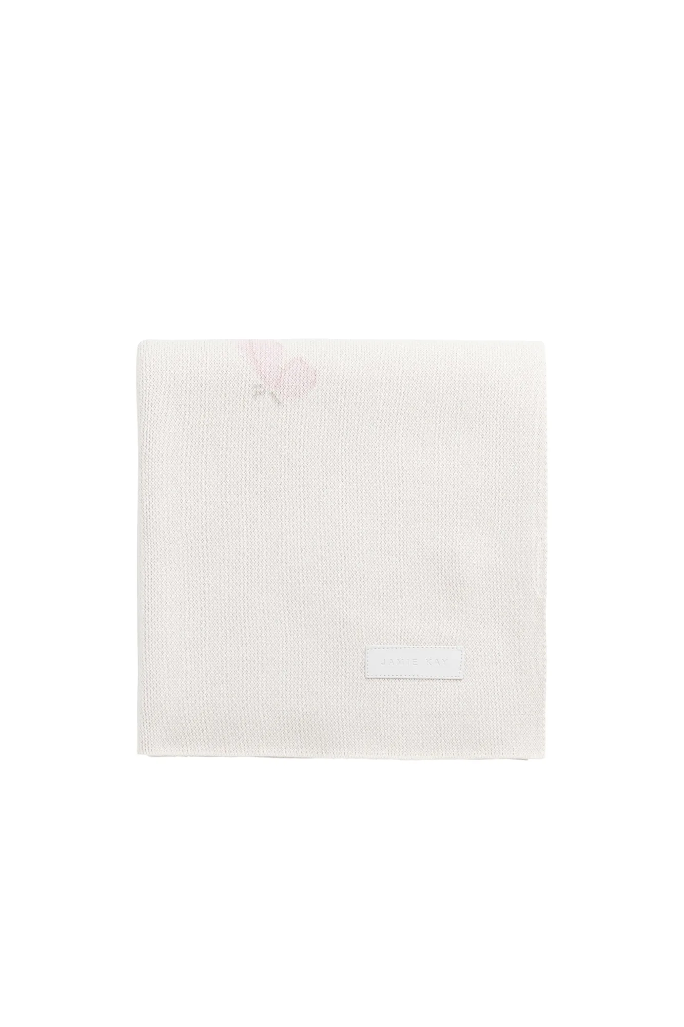 Cassie Jacquard Blanket - Egret
