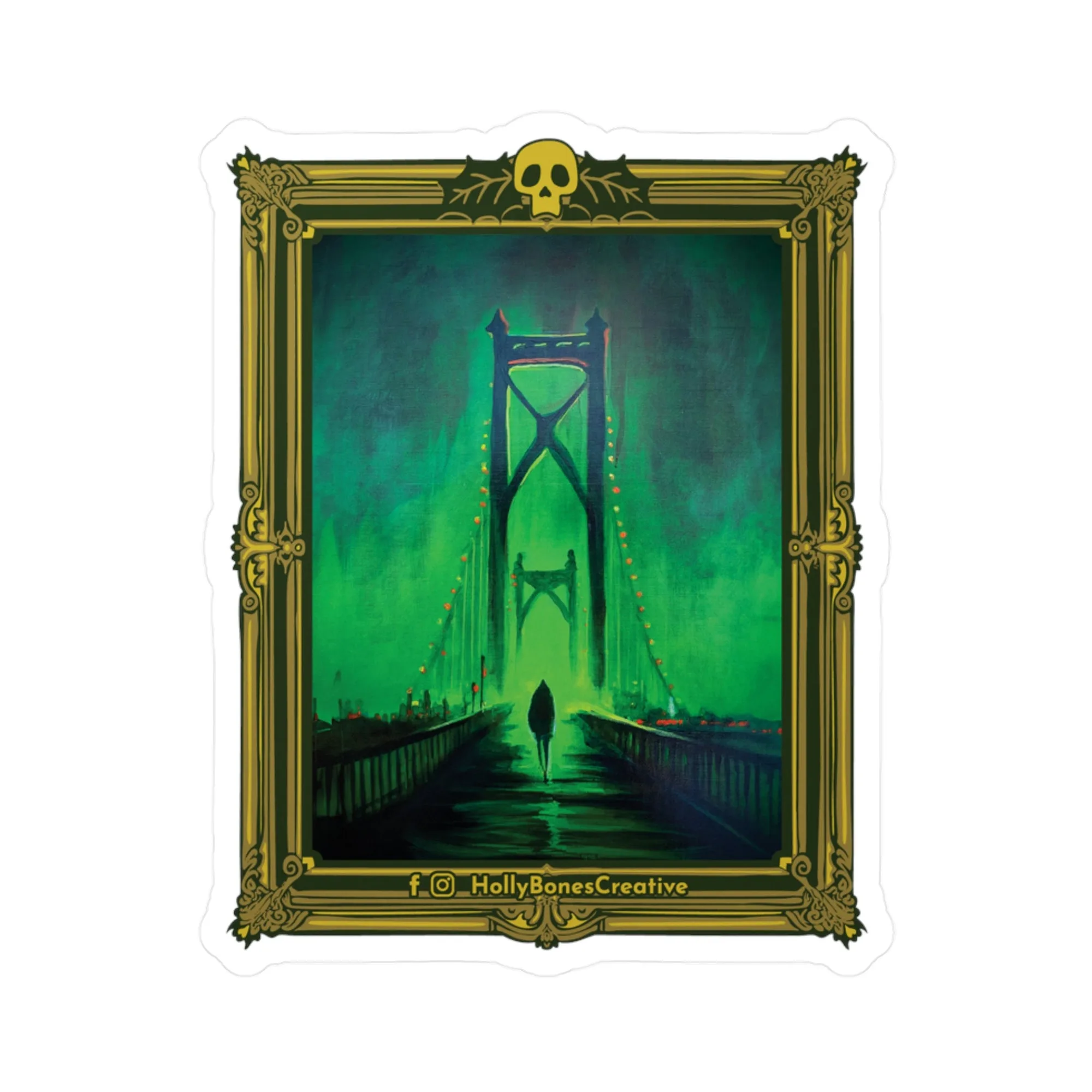 "Crossing Over" Sticker