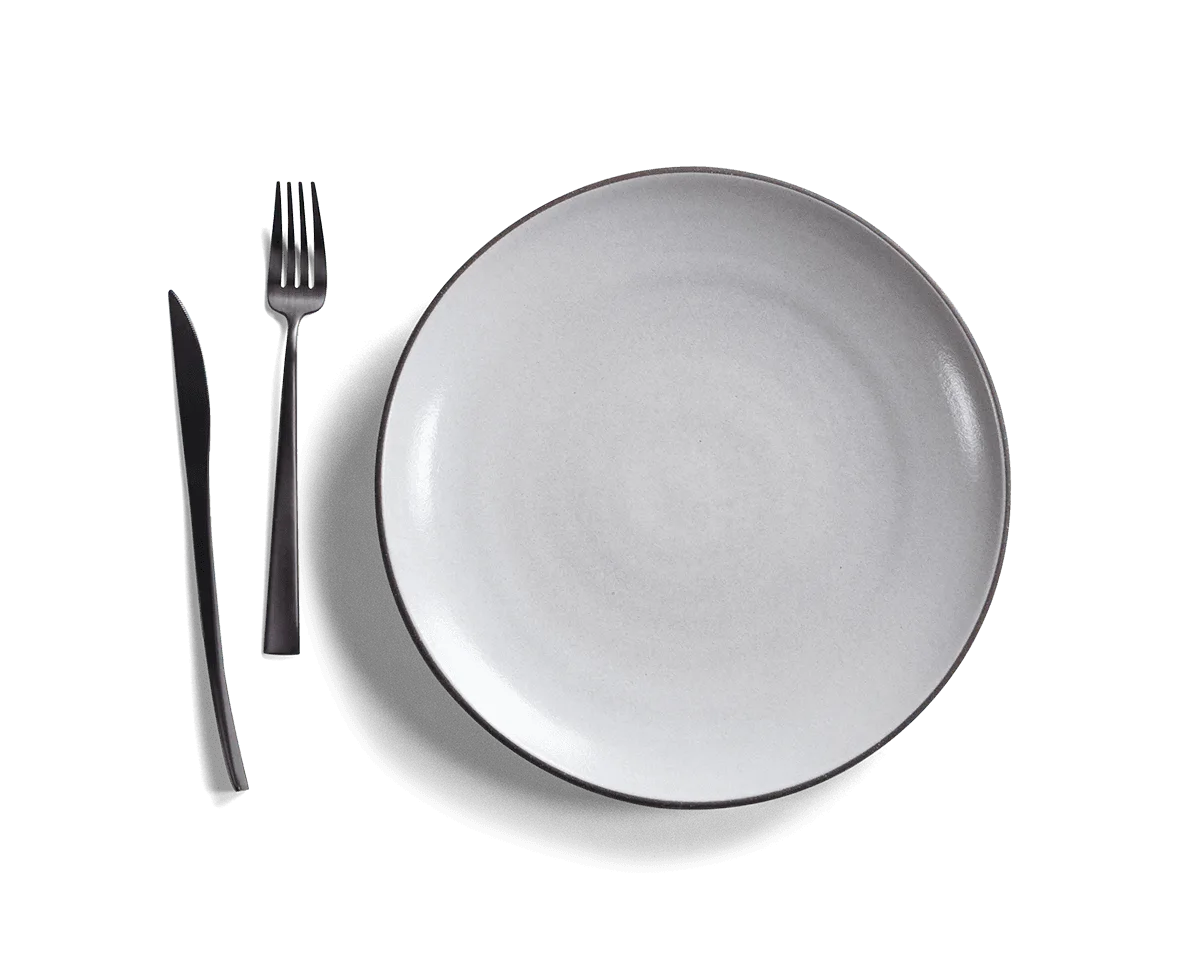 10.5" Coupe Entree Plate