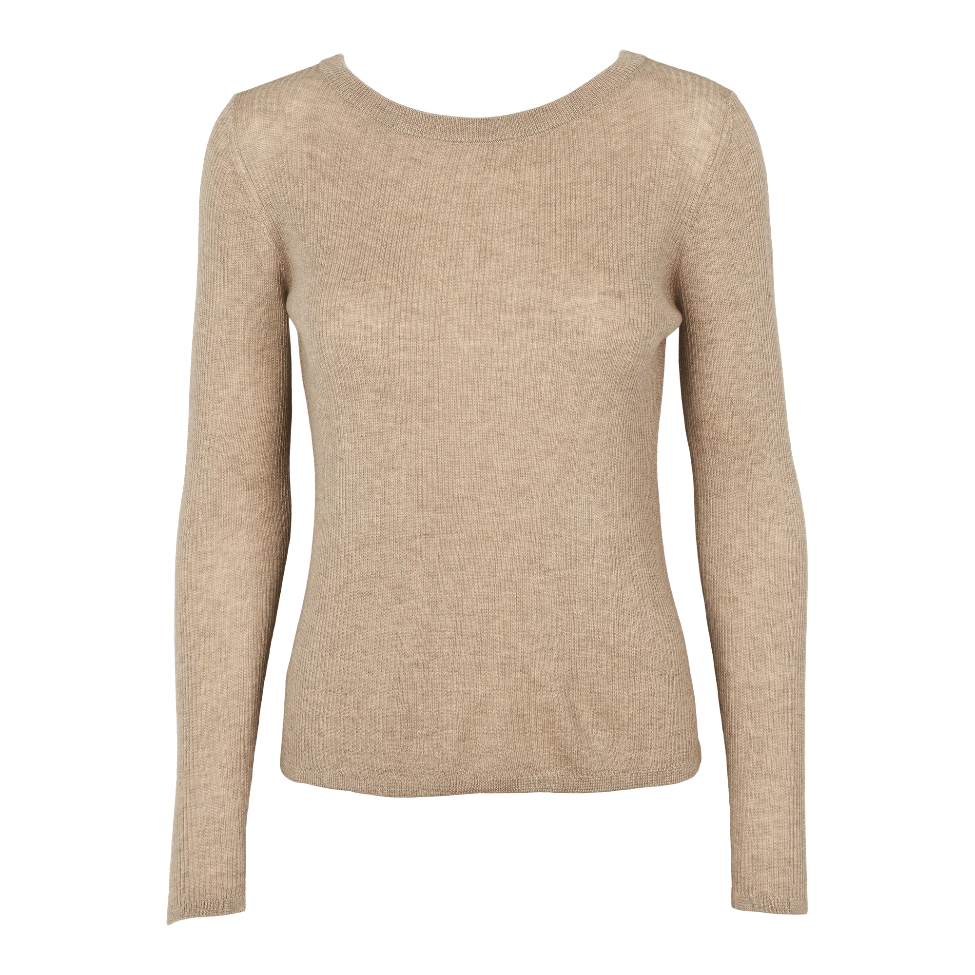 Huggy pullover - Brown sand
