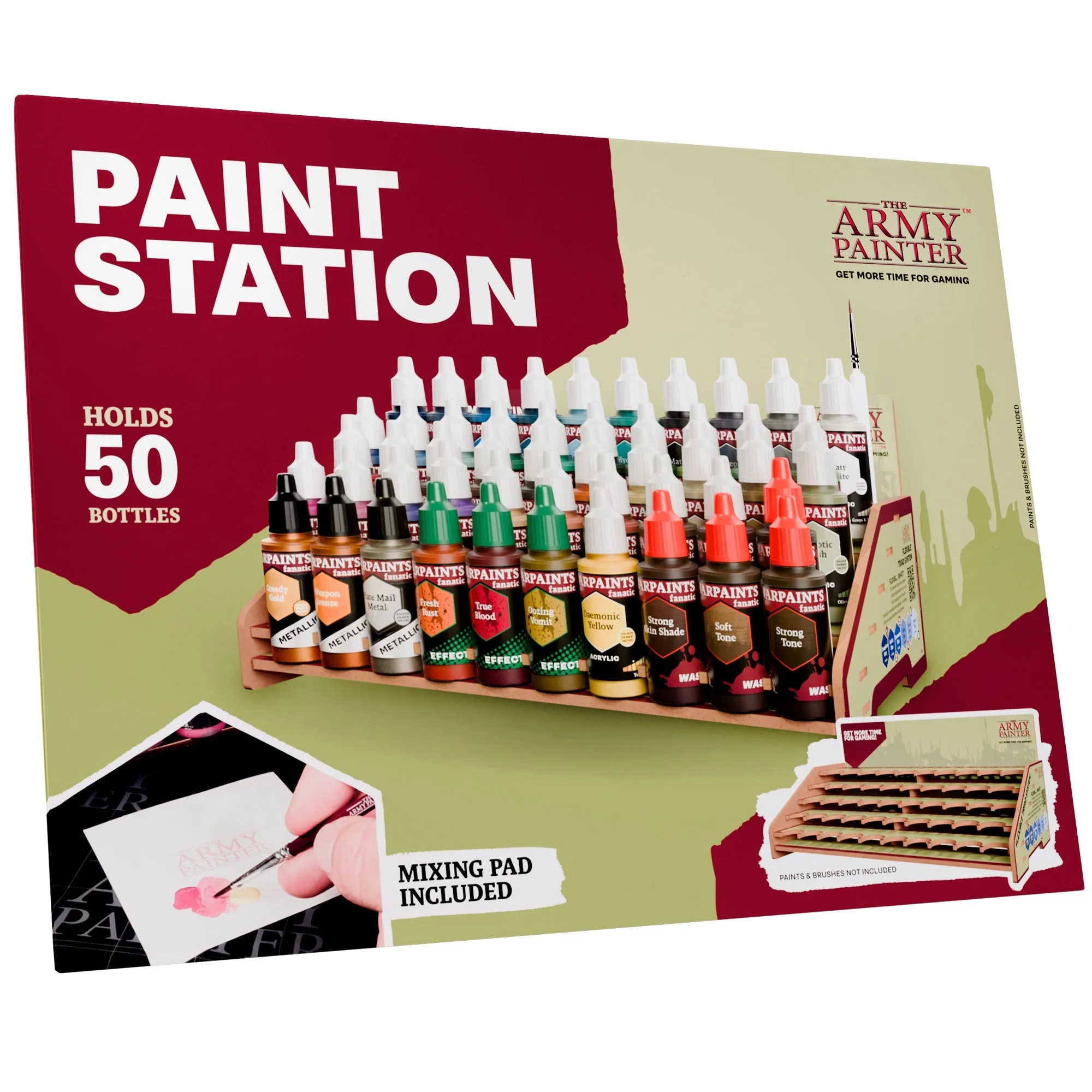 Paint Station 50: Organizza il tuo spazio di lavoro per miniature