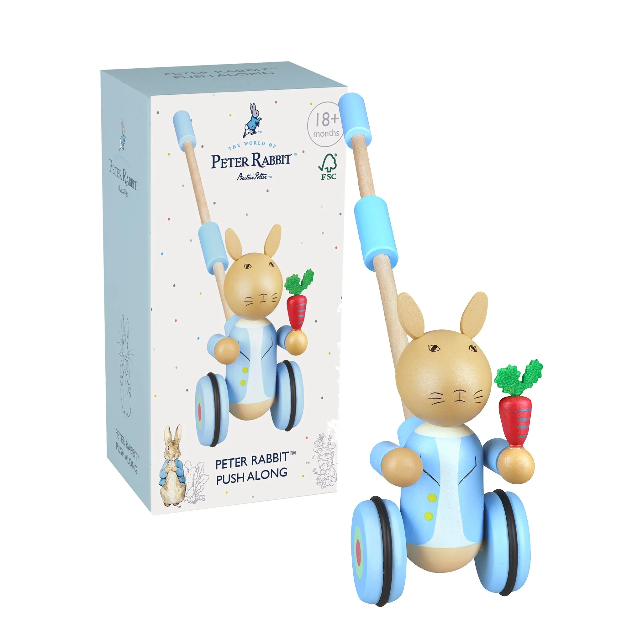 Peter Rabbit™ Boxed Push Along