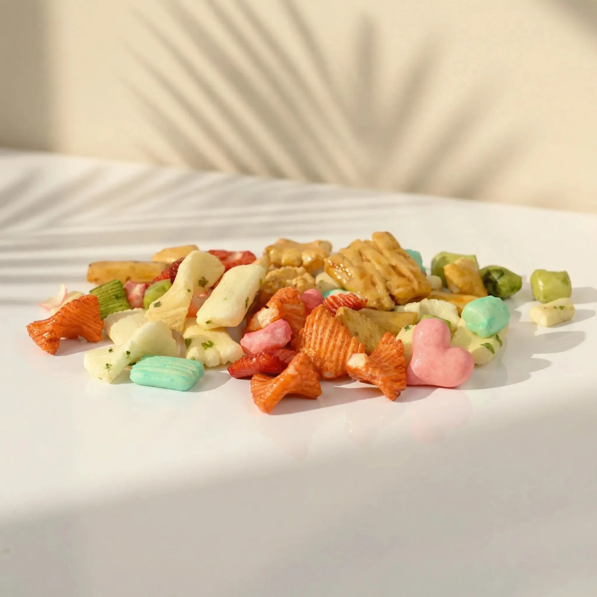 How to Make a Healthy Snack Box with Sweet Potato and Rice Crackers