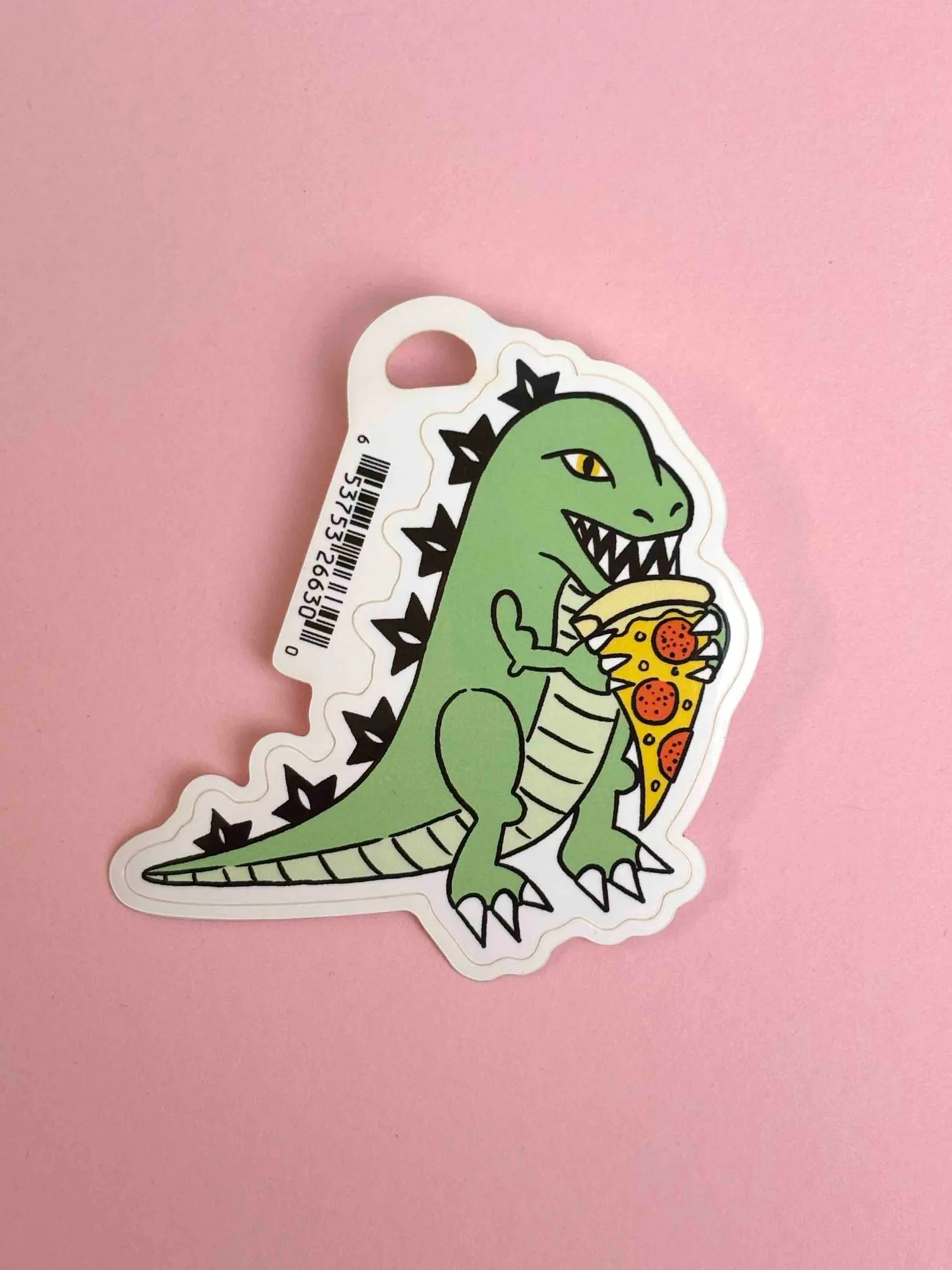 NYC Godzilla Pizza Sticker