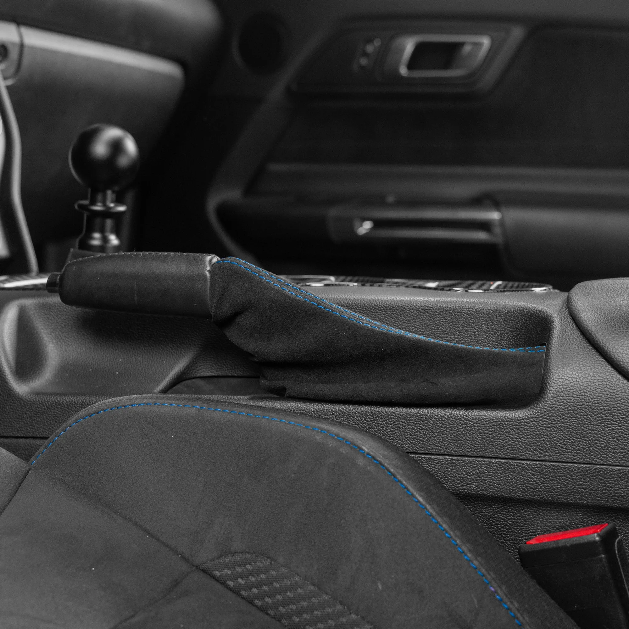 Alcantara E-Brake Boot: Ford Mustang Install Guide