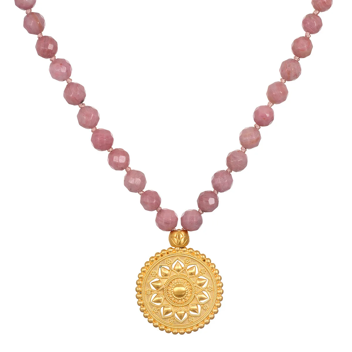 Spiritual Evolution Rhodonite Mala Review: Design and Craftsmanship