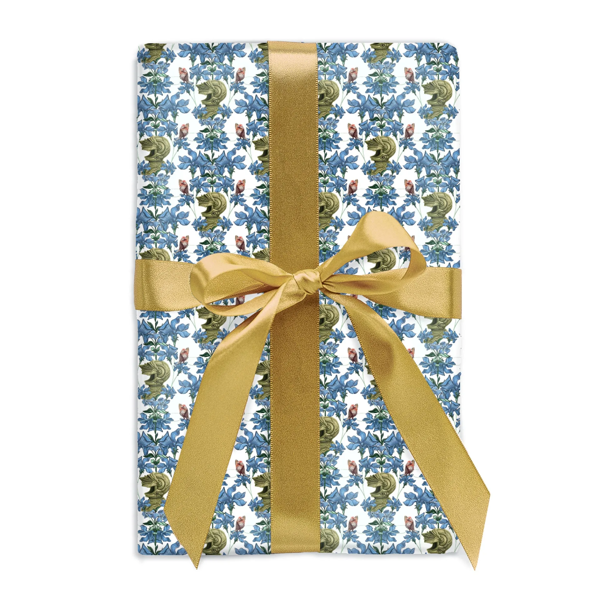 How to Wrap Gifts with Enchanted Knight Helmet Gift Wrap