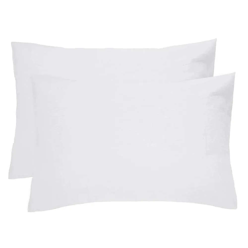 French Flax Linen Pillowcase Pairs