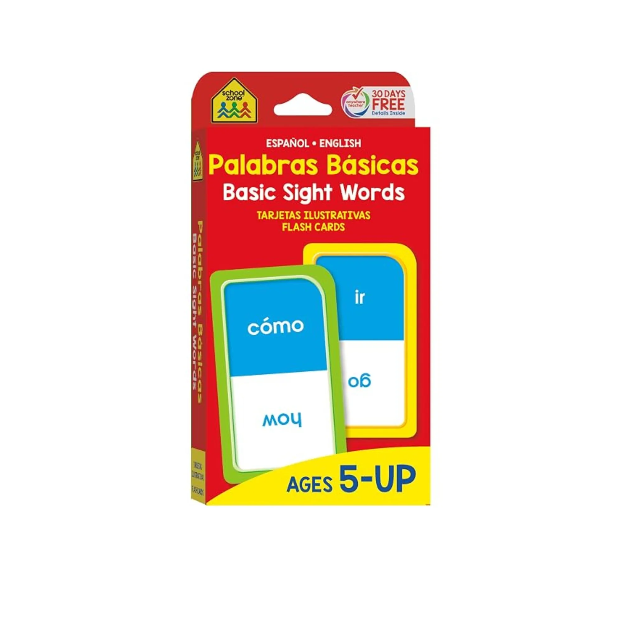 Flashcard spagnolo-inglese: 5 giochi per imparare l'inglese