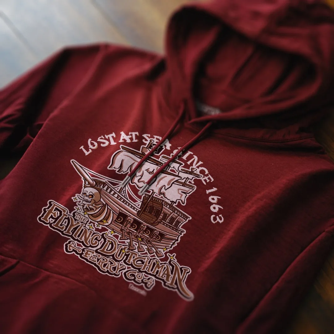 Sudadera burdeos Flying Dutchman