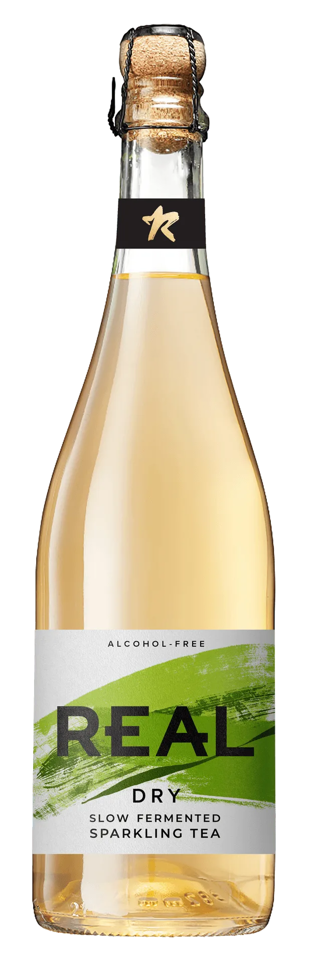 REAL Dry Slow Fermented Sparkling Tea (750mL x 6)