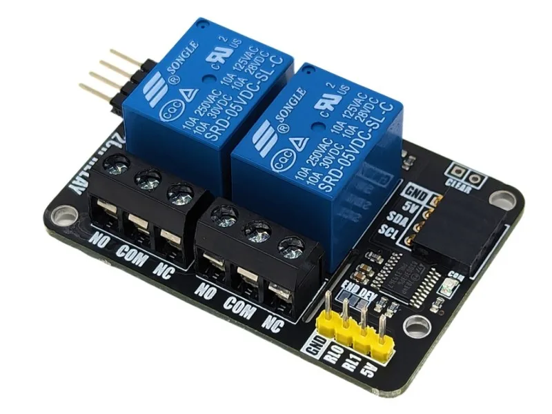 mLink 2 Channel I2C / Parallel Relay Module