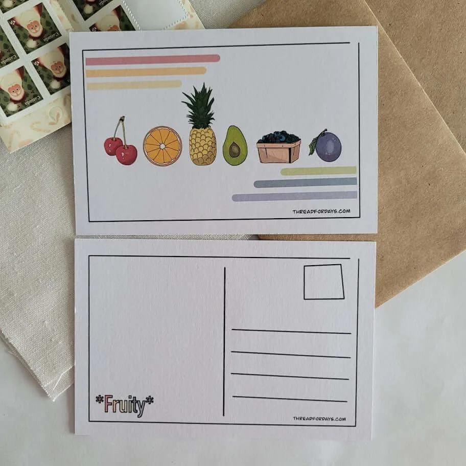Cómo usar postales en tu práctica de diario