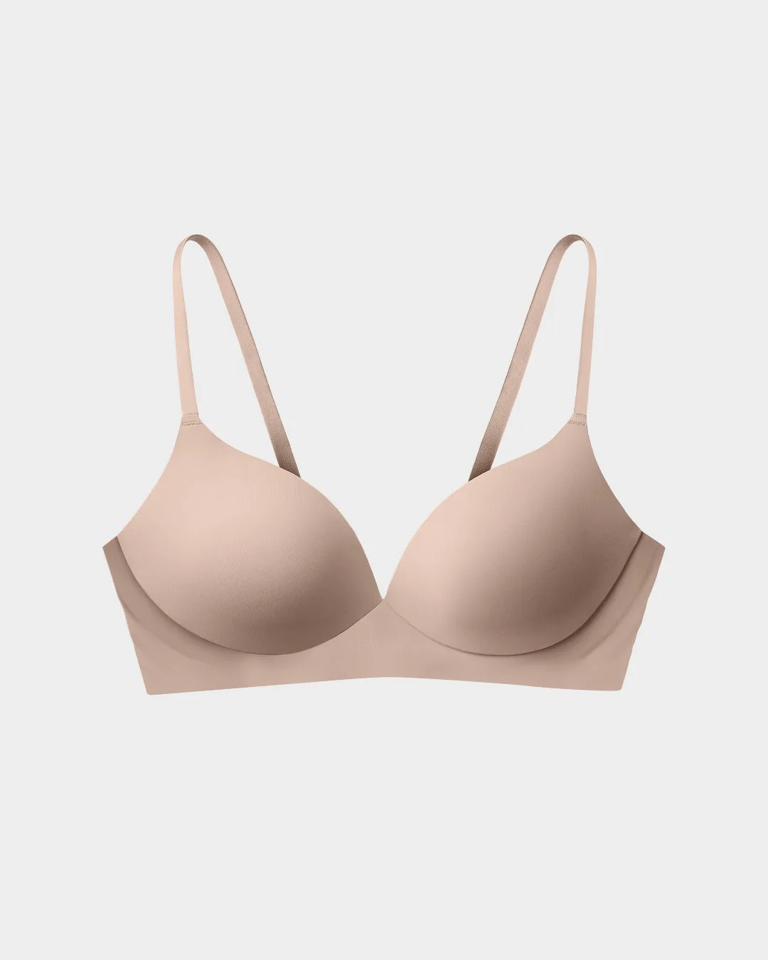 Sujetador sin dolor tipo camiseta Nude