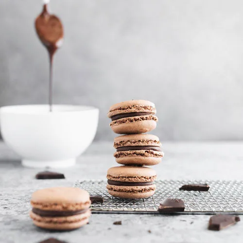 Chocolate Macaron
