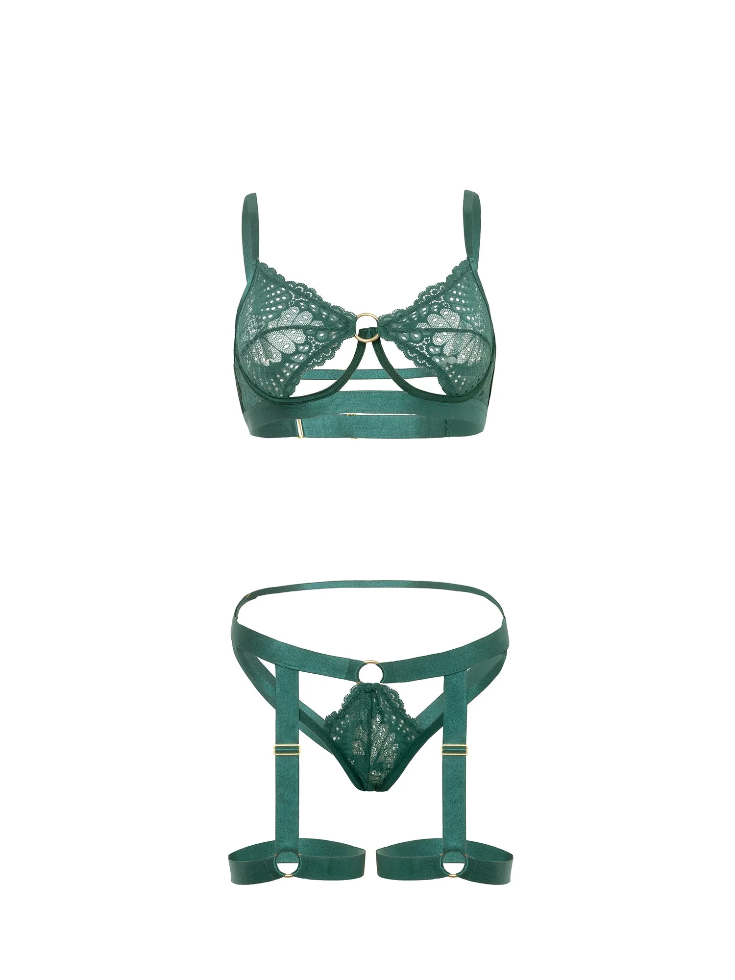 Darlene Lace Bra Set