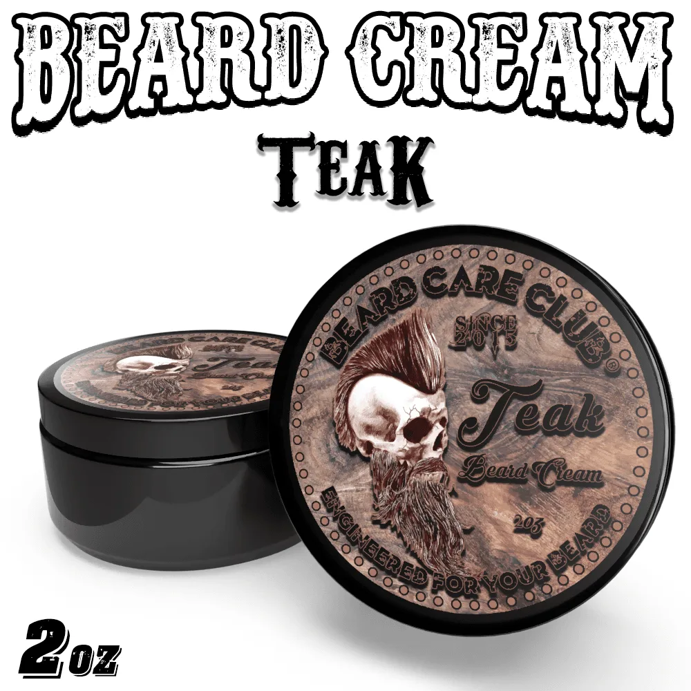 Crème à barbe Teak
