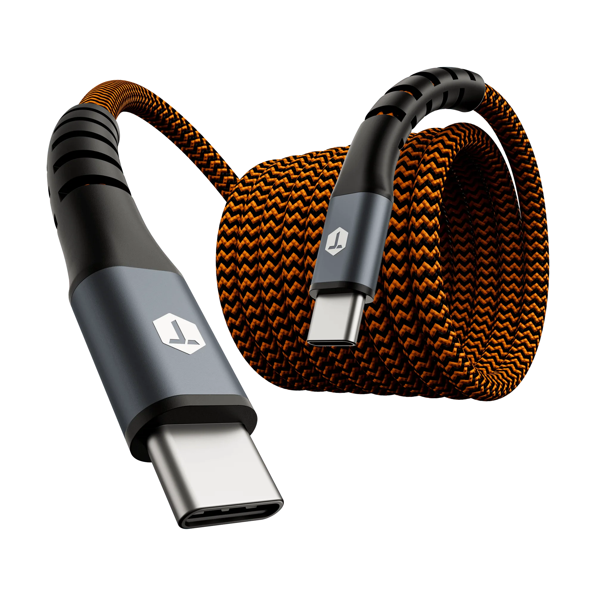 Cabo trançado resistente ToughTested de 1,8 m USB-C para USB-C