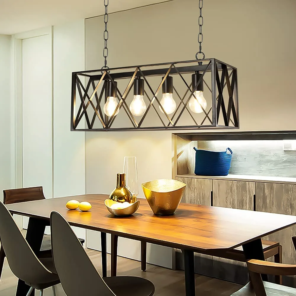 Iluminação de cozinha rústica: pendente ou lustre?