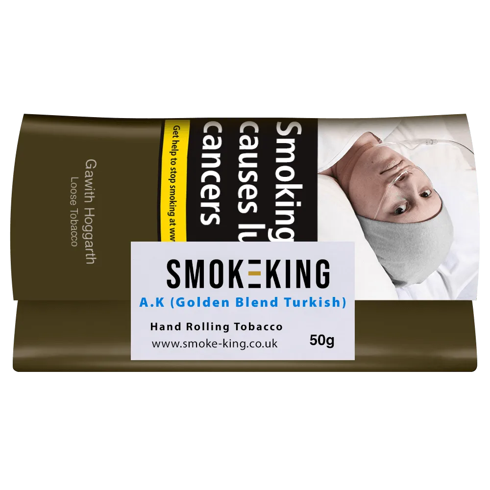Auld Kendal Golden Blend Turkish Fine Cut Hand Rolling Tobacco - 50g