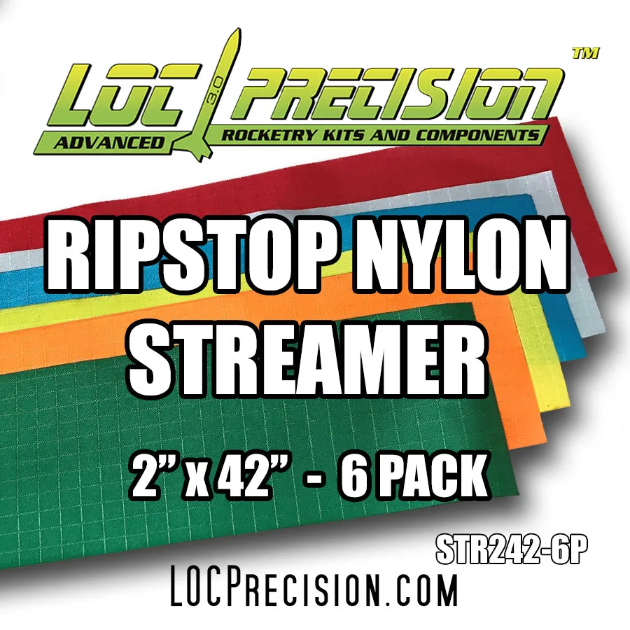 Nylon streamer bevestigen voor raketterugwinning