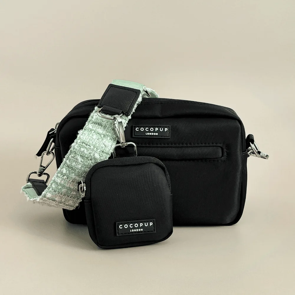 Dog Walking Bag Bundle - Matcha Textured Tweed