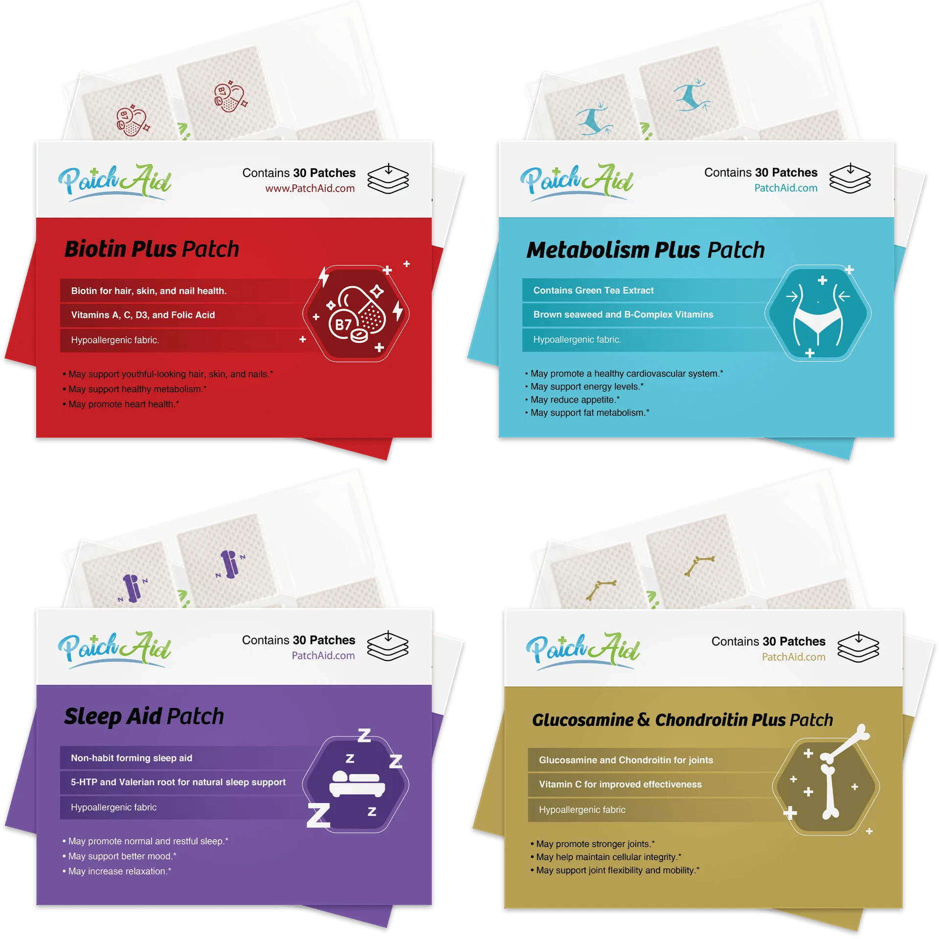 Lean Mean Energy Machine Vitamin Patch Pack