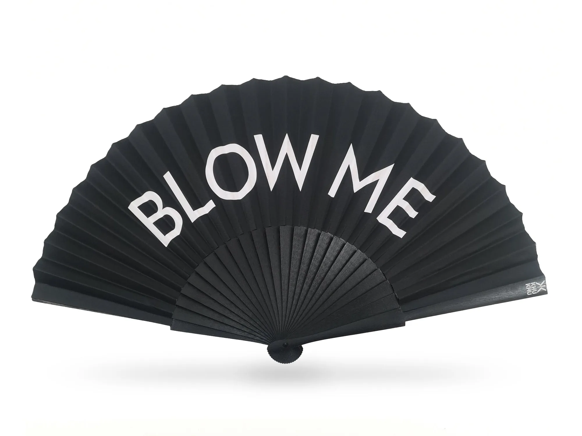Abanico Blow Me: diseño divertido para fiestas y eventos