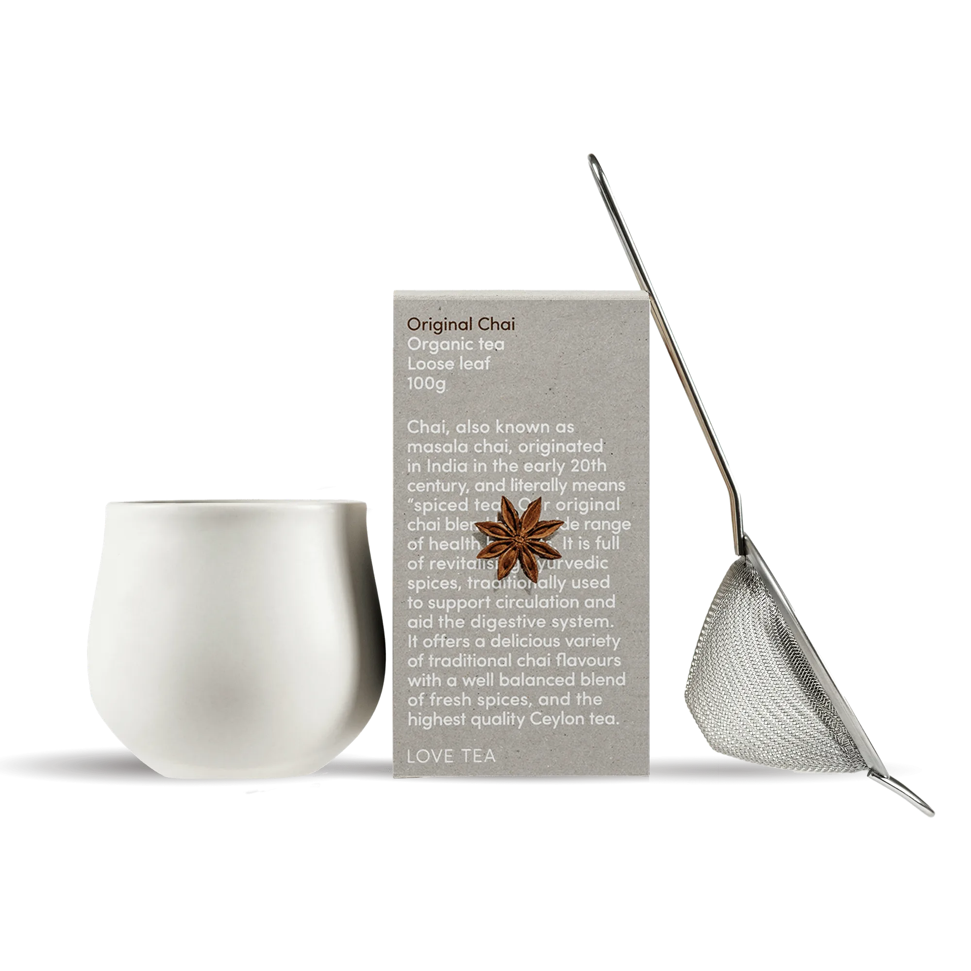 Zestaw do herbaty Love Tea Chai