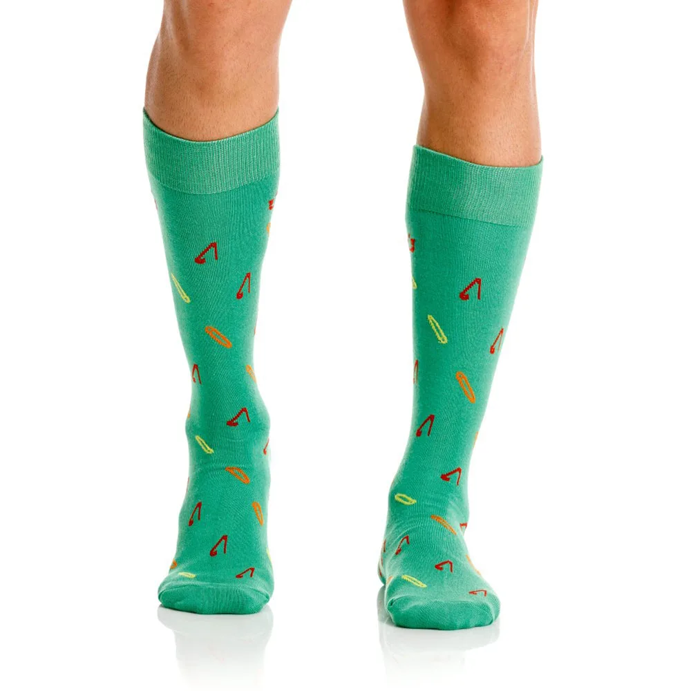 GREEN HOOK CASUAL SOCKS
