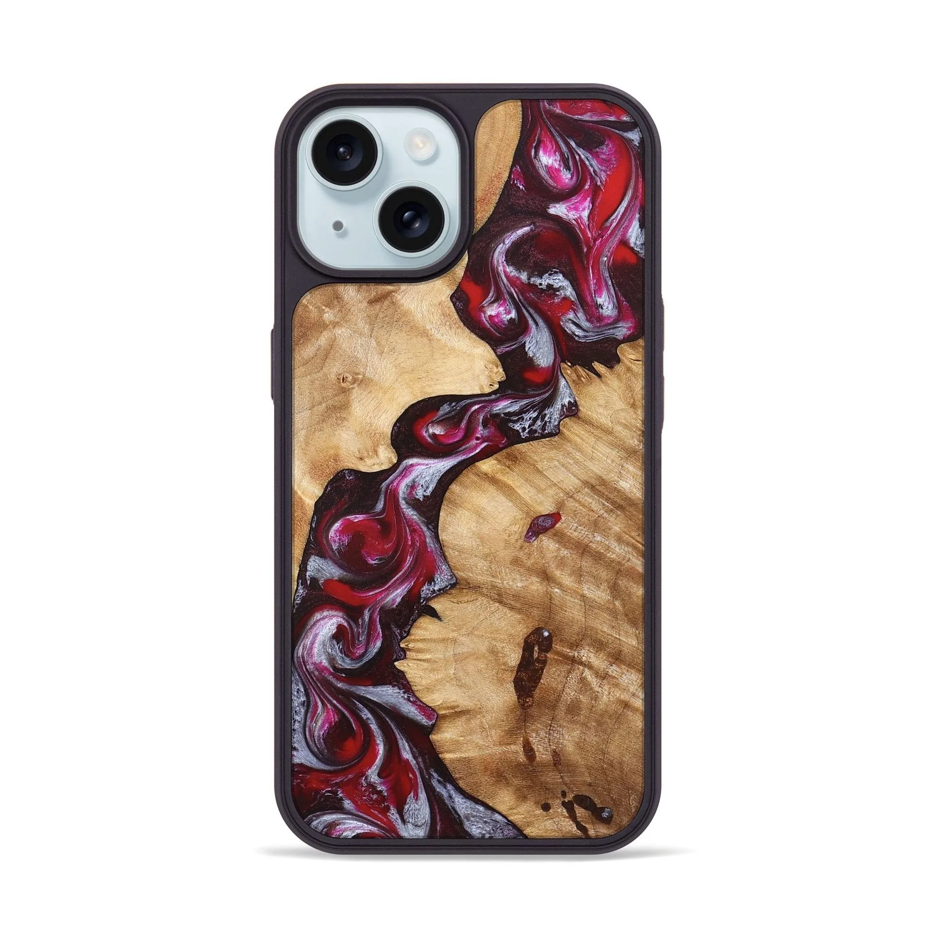 iPhone 17 Pro Max Wood Case (Abe) Review: Teal & Gold Elegance