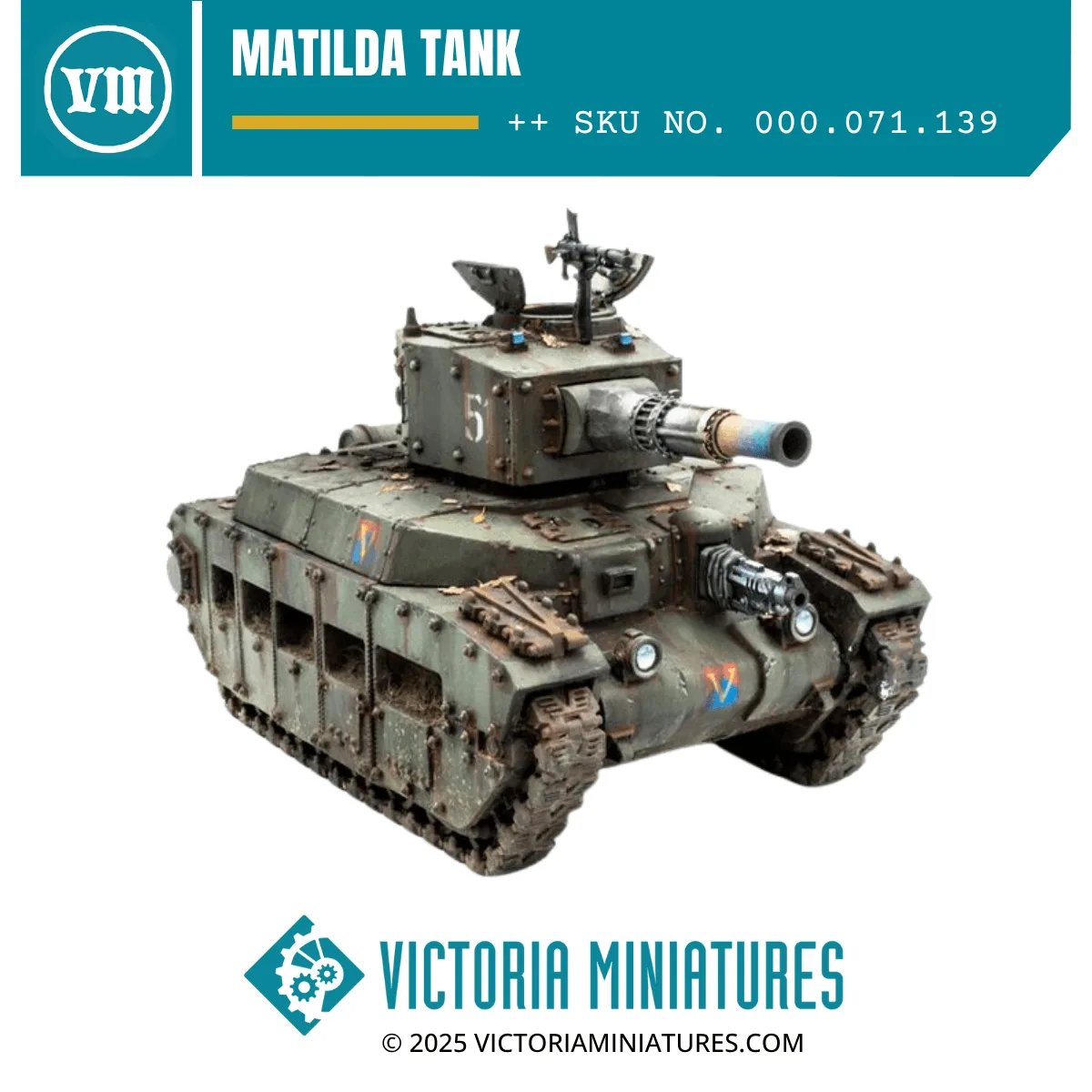 Matilda Tank: Painting and Assembly Tips for 28mm Modelers