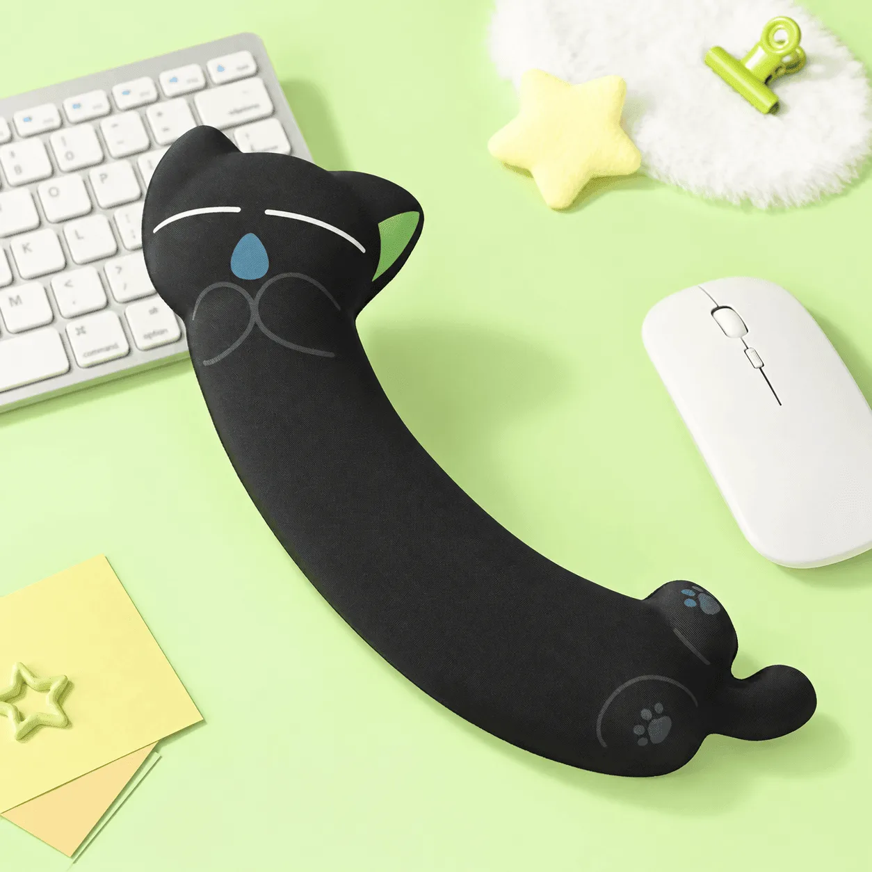 GeekShare Luo Xiaohei Cat Mouse Wrist Rest: Care & Use