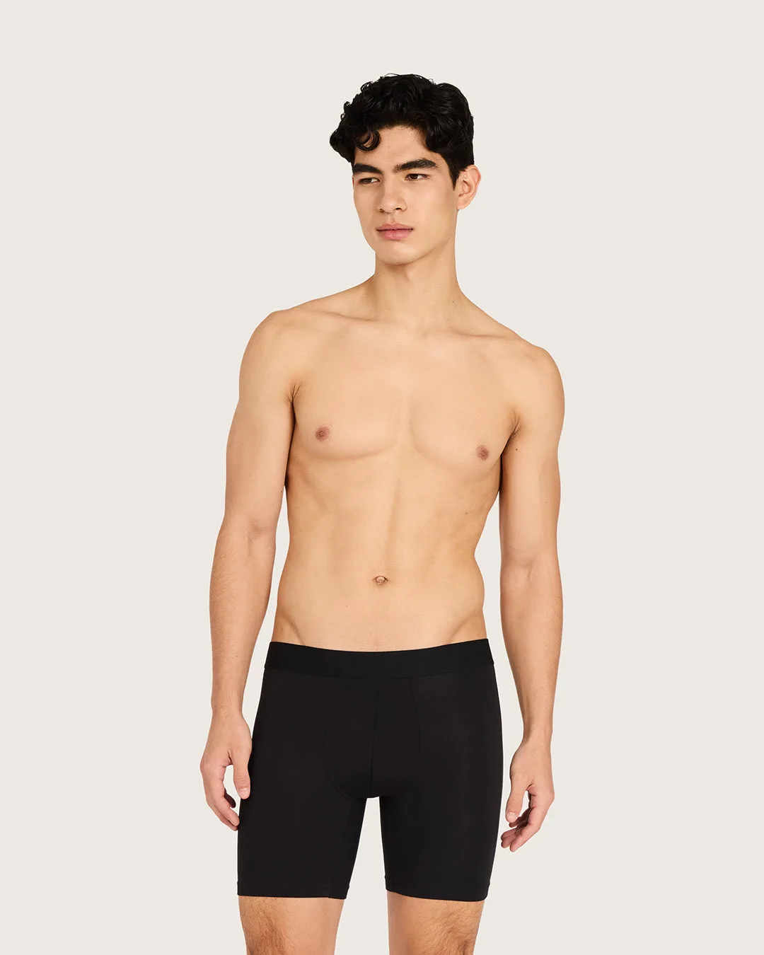 Men's Everyday Mid-Length Boxer Briefs - Black