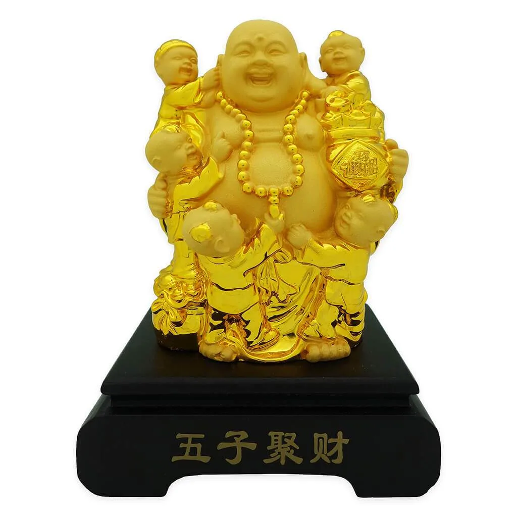 Buddha Tertawa dengan Anak-anak: Feng Shui untuk Anak